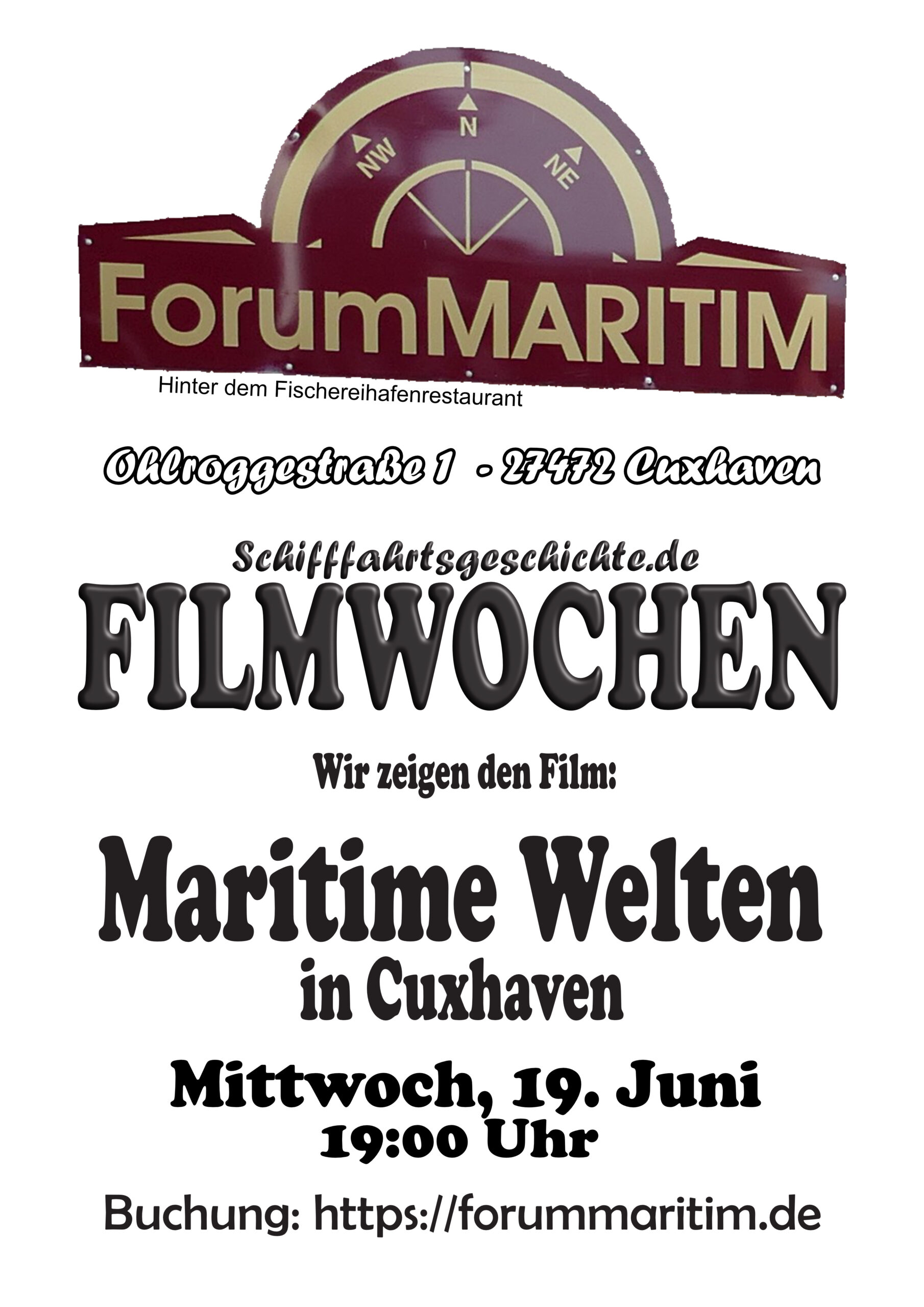 Filmabend: "Maritime Welten in Cuxhaven"