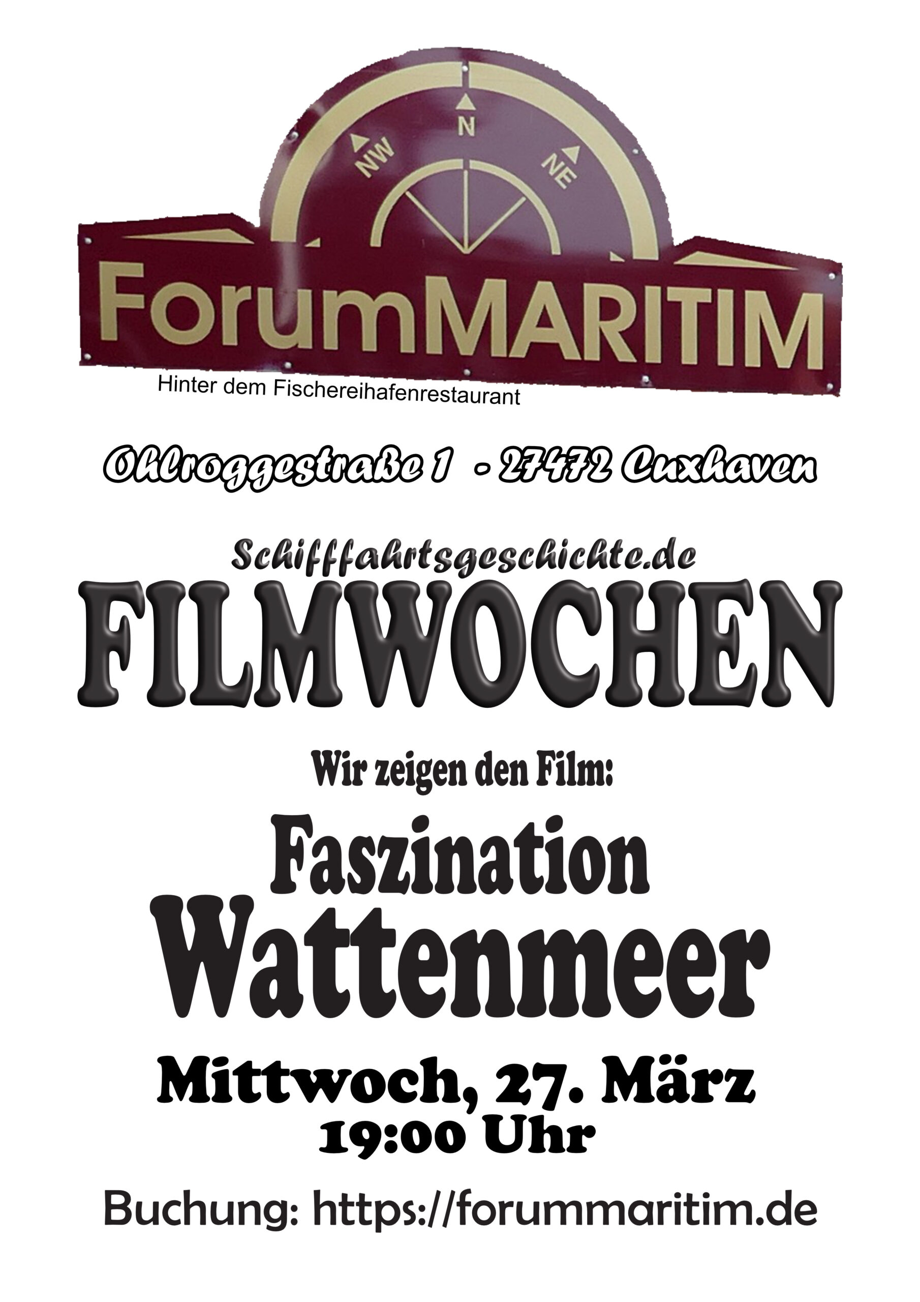Filmabend: "Faszination Wattenmeer"