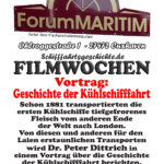 Vortrag: Geschichte der Kühlschifffahrt
